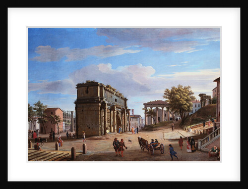 The Arch of Constantine by Gaspar van Wittel