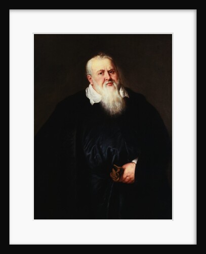 Portrait of Sir Theodore Turquet de Mayerne by Peter Paul Rubens