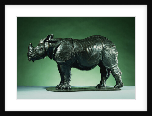 Three Year Old Rhinoceros by Rembrandt Bugatti
