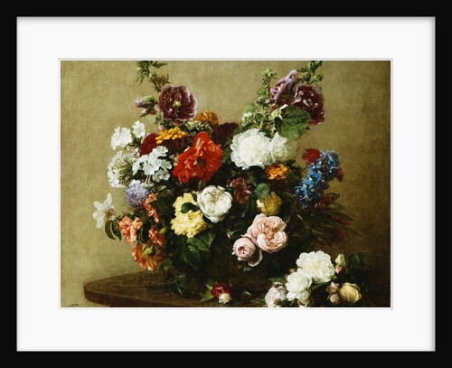 Bouquet of Various Flowers by Henri Fantin-Latour