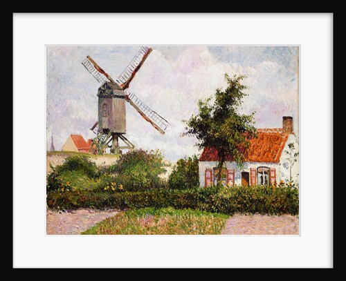 Mill in Knocke, Belgium by Camille Pissarro