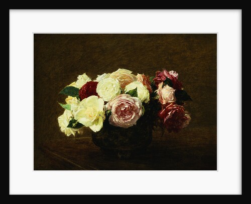 Roses by Henri Fantin-Latour