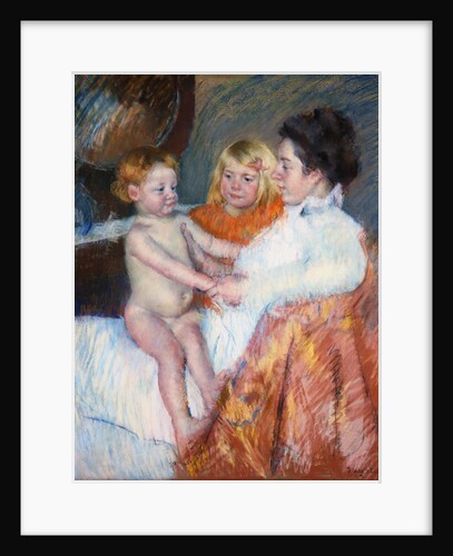 Mother, Sara, and the Baby by Mary Cassatt
