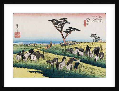 Chiryu from the series The Fifty-Three Stations of the Tokaido by Utagawa Hiroshige