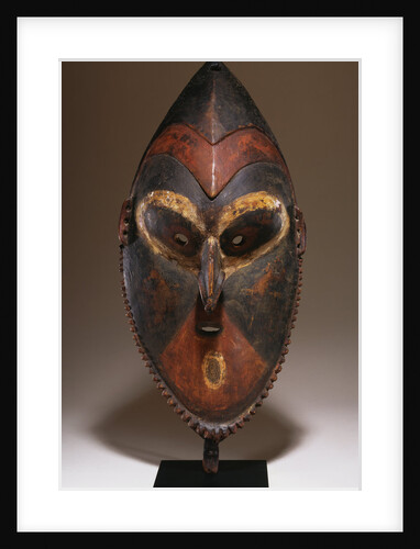 A Lower Sepik Mask by Anonymous