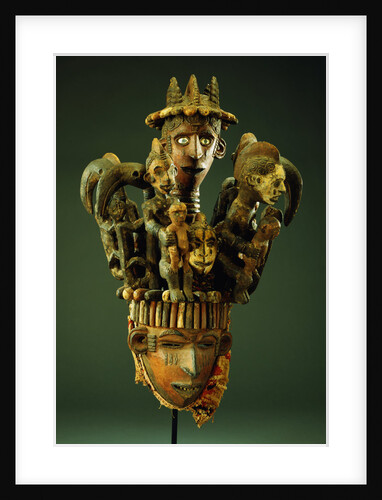 A Fine and Unusual Igbo Mask, Leja Village by Anonymous