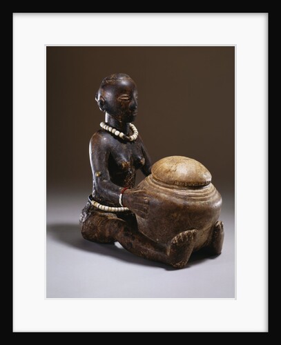 A Luba Figure by Anonymous