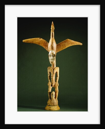 A Sepik Gable Figure, Iatmul, Middle Sepik by Anonymous