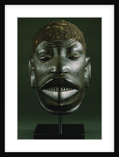 A Makonde Helmet Mask, Lipiko by Anonymous