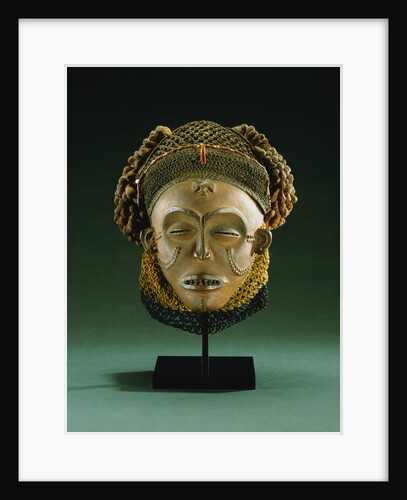 A Chokwe Mask, Mwana Pwo by Anonymous