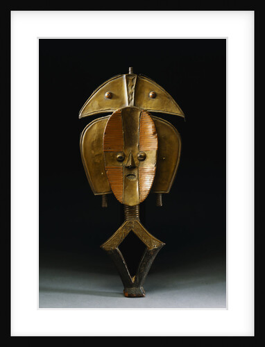 A Fine Kota Reliquary Guardian Figure, Mbulu Ngulu by Anonymous