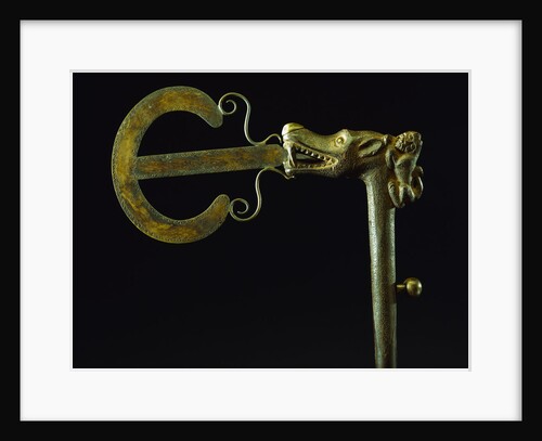 A Fon Brass Scepter by Anonymous