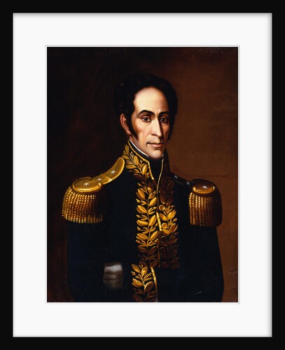 Simon Bolivar attributed to Antonio Salas by Anonymous