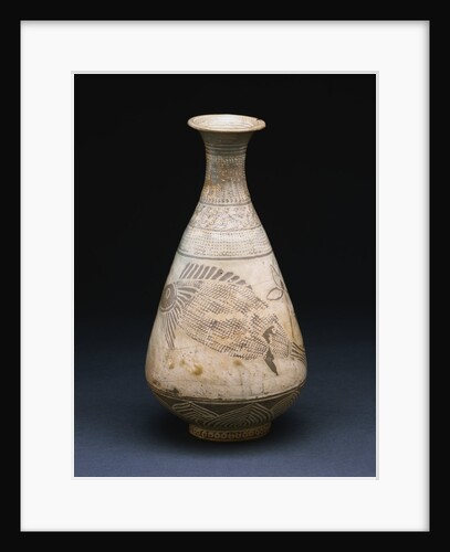 A Rare Punch'ong Bottle from the Choson Dynasty by Anonymous