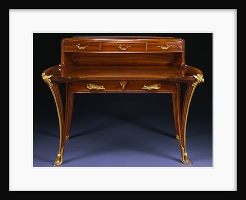 Mahogany and Ormolu-Mounted Desk by Louis Majorelle