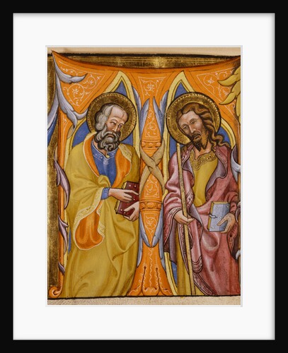 Illuminated Manuscript with Saints Philip and James by a Follower of Martino di Bartolommeo by Anonymous