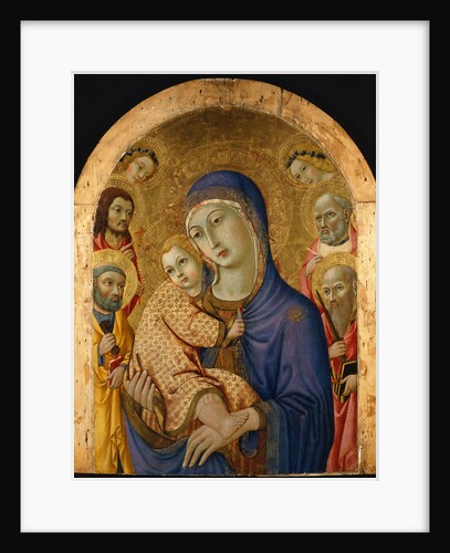 The Madonna and Child with Saints by Sano di Pietro