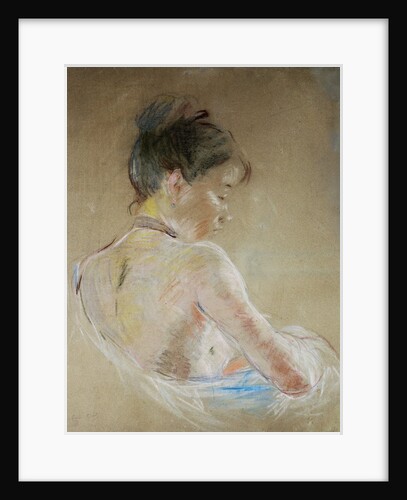 Girl with Naked Shoulders by Berthe Morisot