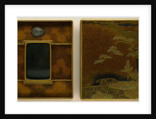 A Lacquer Suzuribako by Anonymous