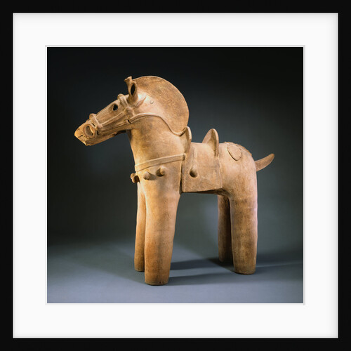 Haniwa Terracotta Model of a Horse by Anonymous