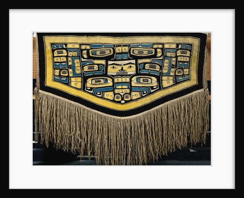 Tlingit Chilkat Dancing Blanket by Anonymous