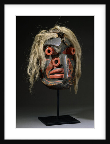 A Heiltsuk Mask by Anonymous