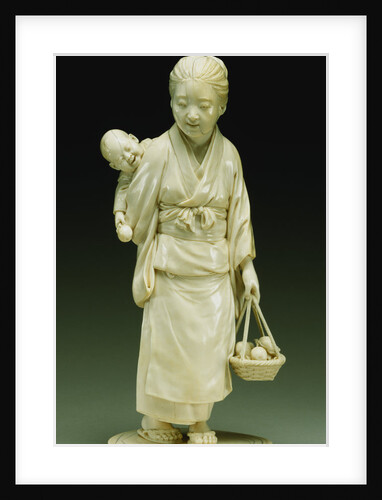 An Ivory Figure Group by Anonymous