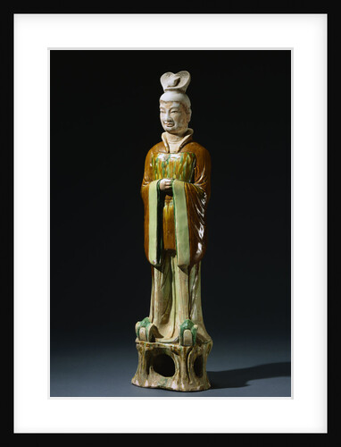 Sancai-glazed Pottery Figure of an Official by Anonymous