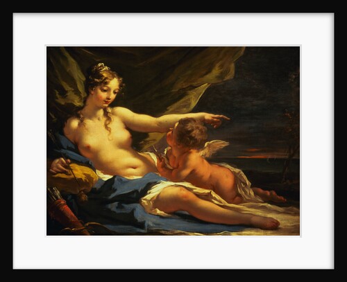 Venus and Cupid by Giovanni Antonio Pellegrini