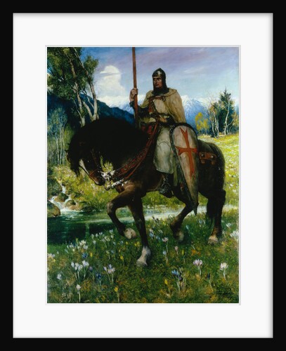 Parsifal in Quest of the Holy Grail by Ferdinand Leeke