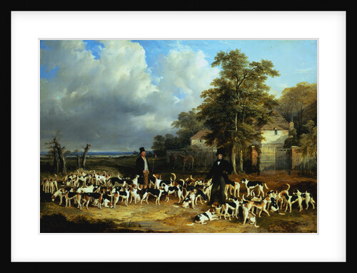 The Leamington Hunt (Mr. Harry Bradley's Hounds) by John Frederick Herring
