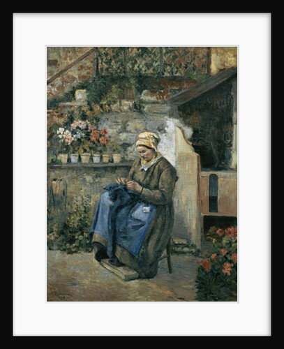 The Pretty Mother by Camille Pissarro