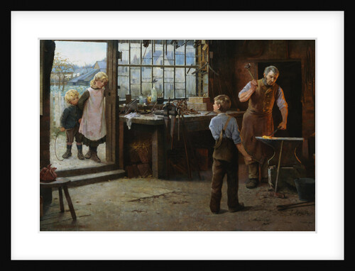 His First Day at Work by Hamlet Bannerman