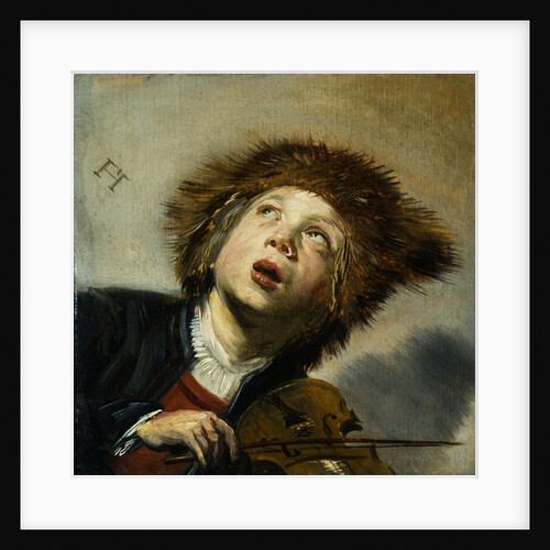 A Boy with a Violin by Frans Hals the Elder