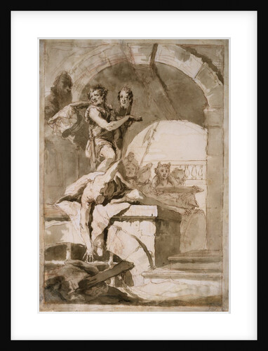 The Beheading of Saint John the Baptist by Lorenzo Baldiserra Tiepolo