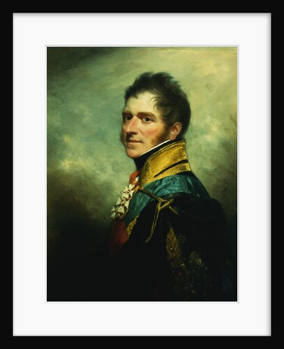 Portrait of Henry William Paget, Marquess of Anglesey, Half Length, Wearing Military Uniform by William Beechey