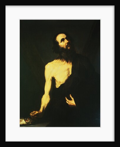 Saint Andrew by Jusepe De Ribera
