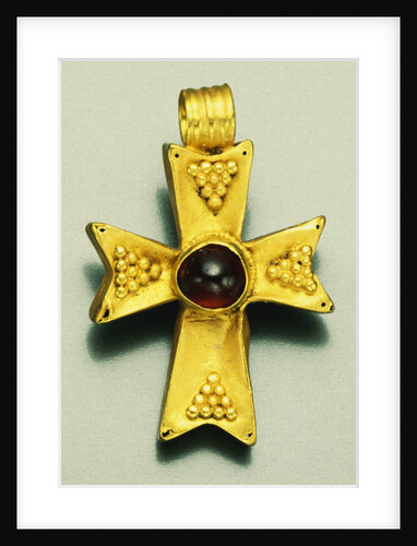 A Byzantine Gold Pendant Cross, Circa 5th Century A.D.E. by Anonymous
