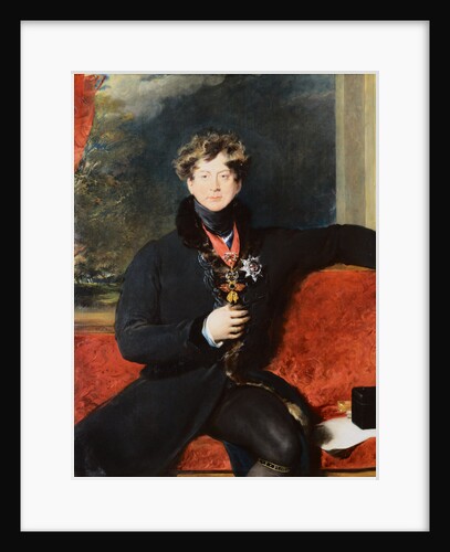 Portrait of King George IV by Sir Thomas Lawrence