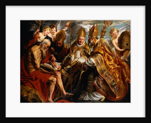 The Four Doctors of the Church by Jacob Jordaens