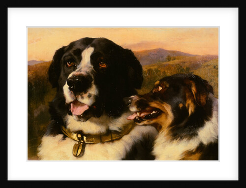 Burns' "Twa Dogs" by Sir Edwin Henry Landseer