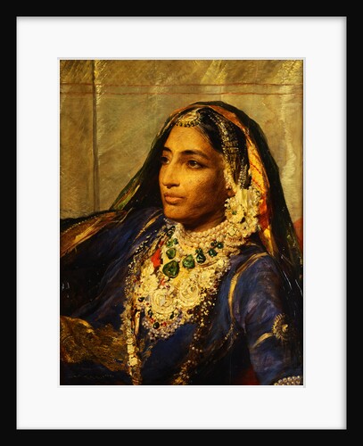 Portrait of Rani Jindan Singh by George Richmond