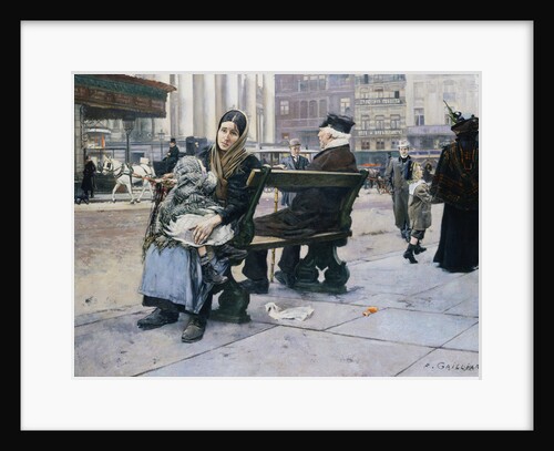 The Boulevard, Brussels by Franz Gailliard