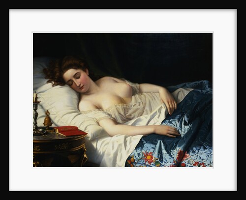 Painting of Imogen from Shakespeare's Cymbeline by Wilhelm Ferdinand Souchon