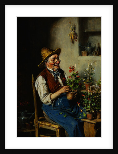 The Flower Grower by Hermann Kern