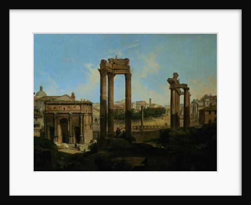 Roman Forum by Jean-Victor-Louis Faure