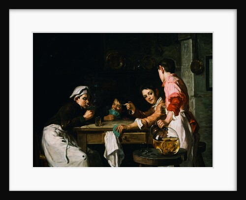 The Young Card Players by Joseph Bail