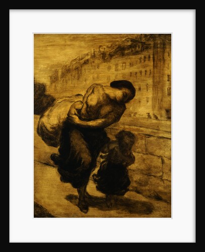 The Burden by Honore Daumier