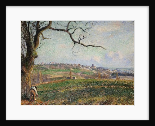 View of Pointoise by Camille Pissarro