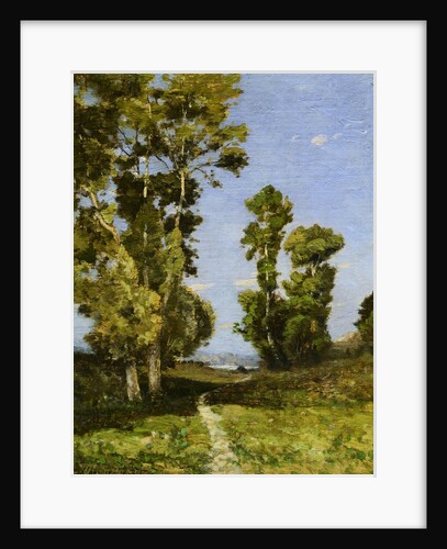 The Way Leading to the Lake by Henri Joseph Harpignies